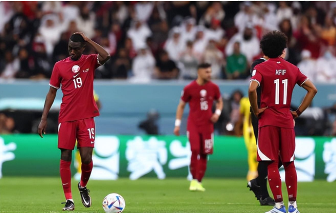 卡塔尔队在2022世界杯提前出局，尴尬的却是国足