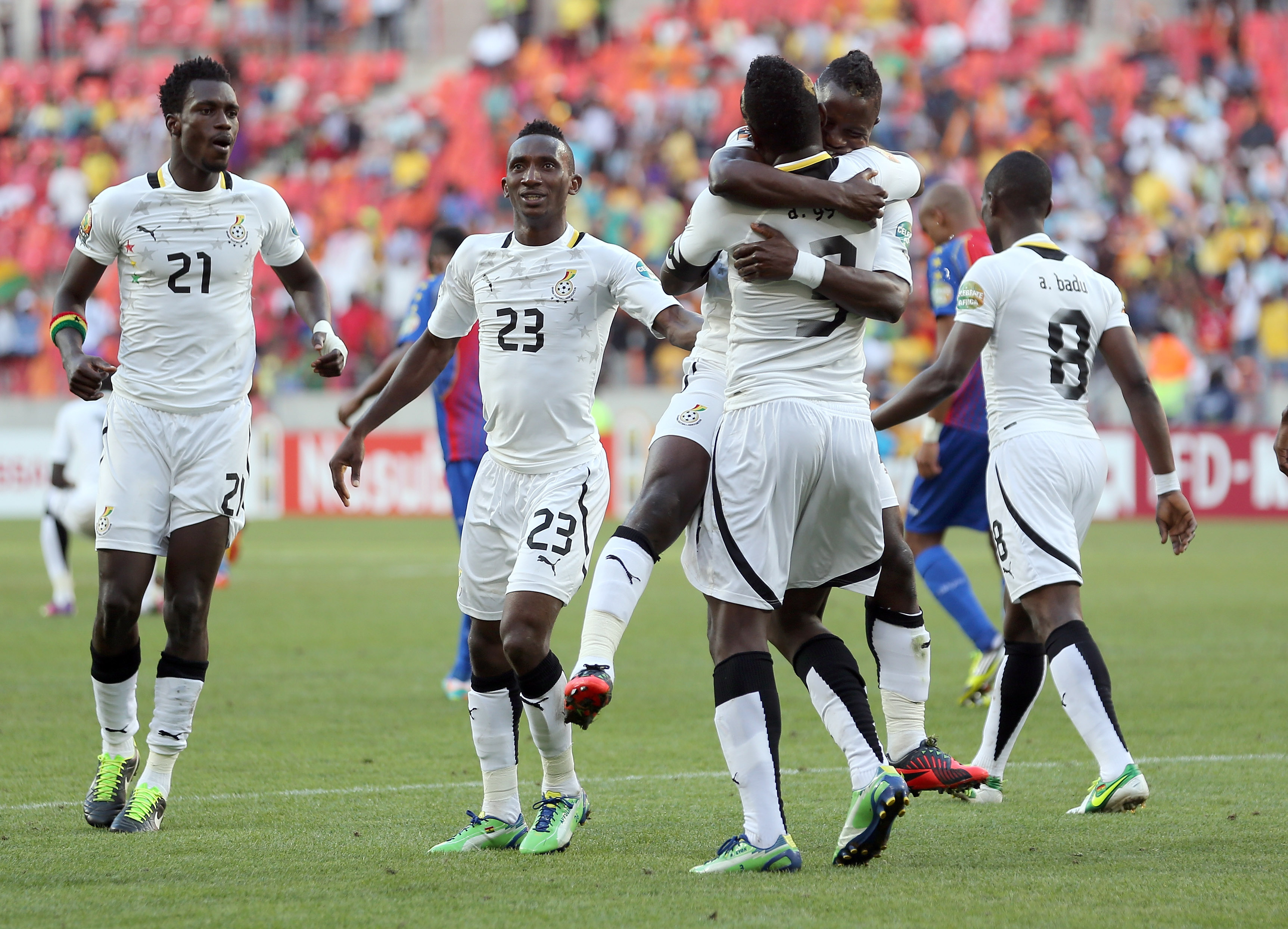 加纳队比分落后世界杯小组赛对阵乌拉圭实力悬殊太大