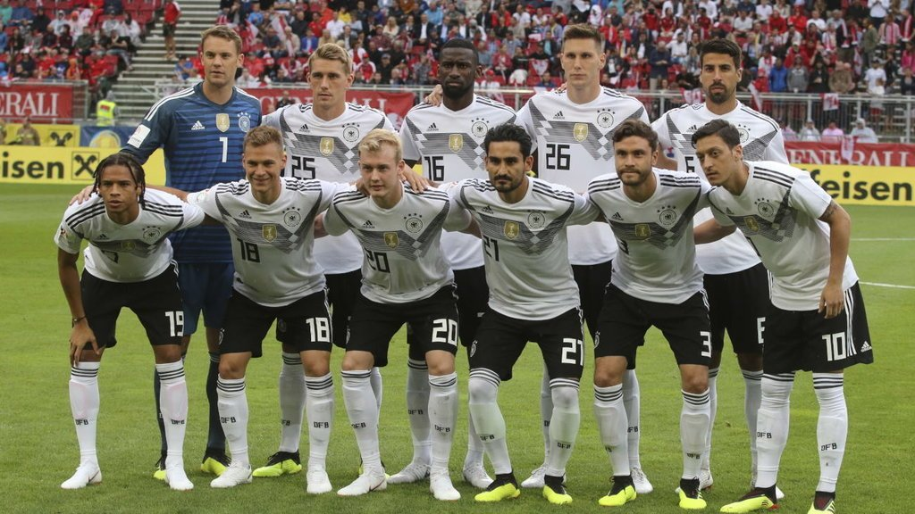 德国国家队VS西班牙队，双方在世界杯小组赛战平