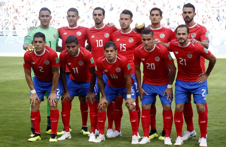 哥斯达黎加队比赛战胜日本队取得世界杯小组胜利