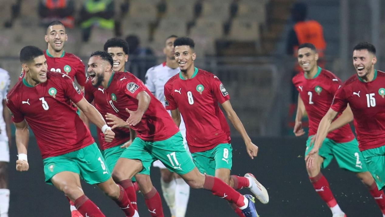 摩洛哥足球队赛果跟力克葡萄牙队首进世界杯四强