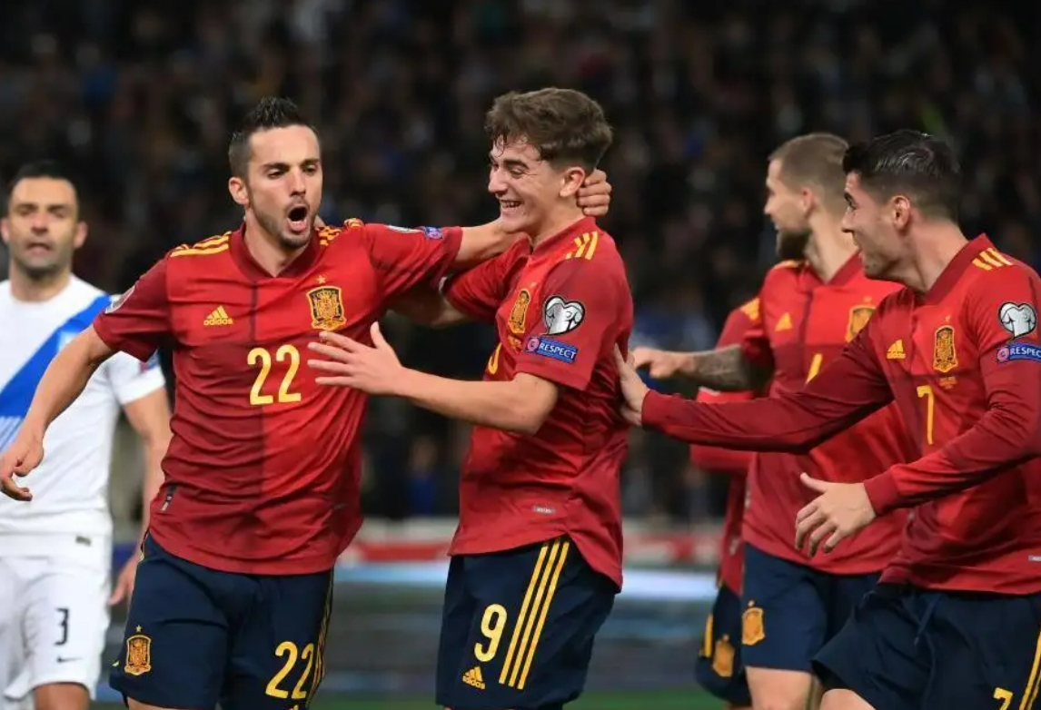 西班牙队堪称是一只强队，世界杯舞蹈上和德国队比赛很难获胜