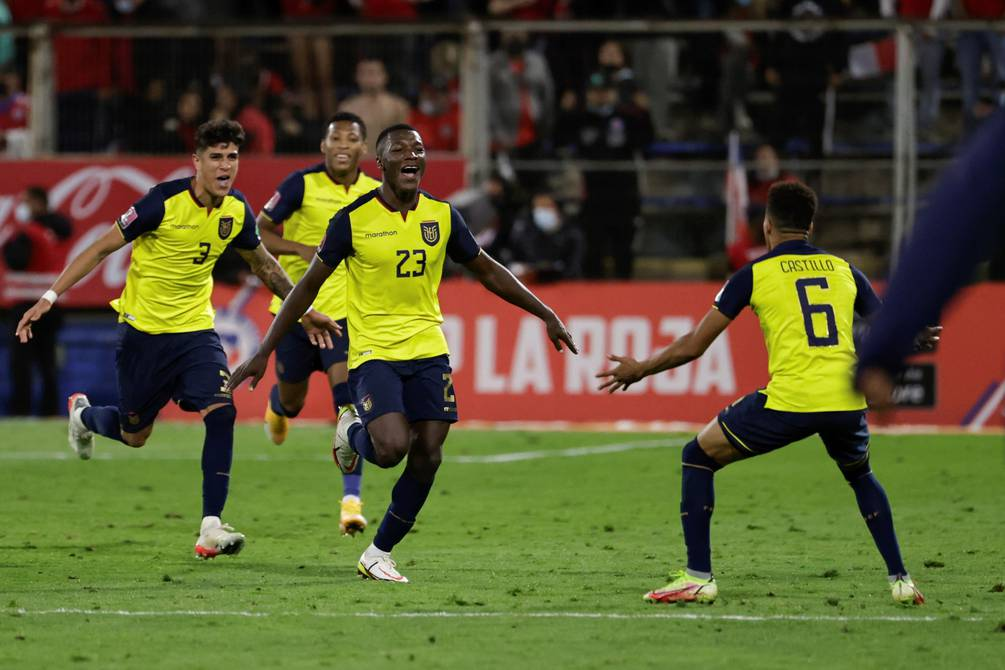 厄瓜多尔国家队赛程，将会在世界杯小组赛上演生死之战