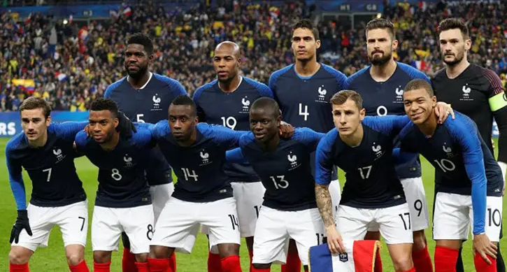 法国国家队主力球员在训练中受伤，被迫退出本届世界杯赛场