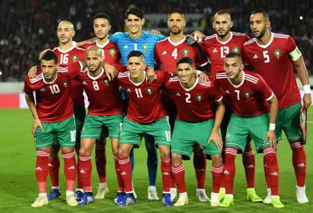 摩洛哥国家队作为非洲球队第一次进入世界杯半决赛令人赞叹