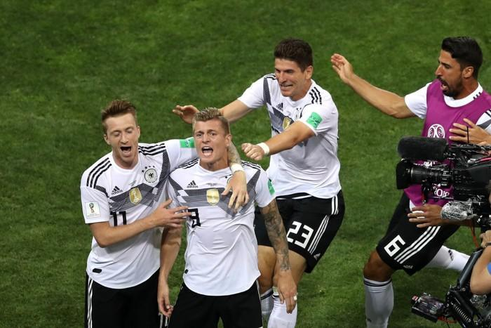 德国男子足球国家队,因净胜球少于西班牙，无缘晋级世界杯