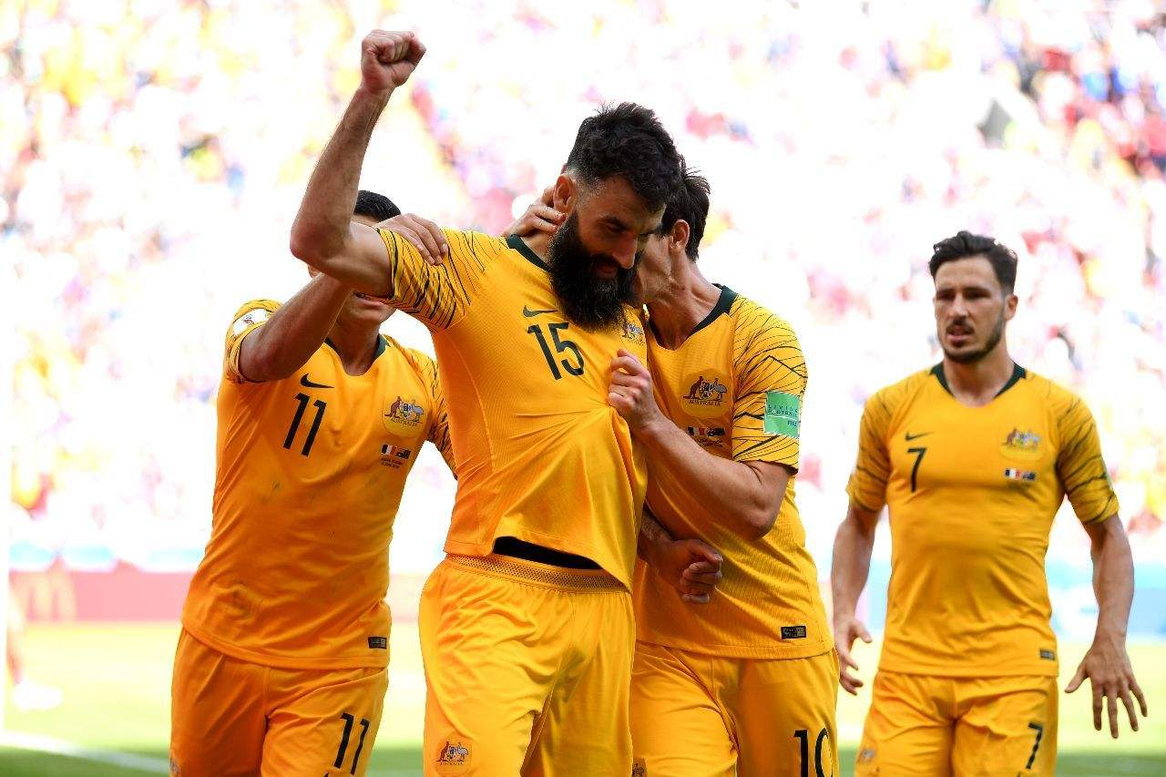 澳大利亚世界杯赛场精彩不断，从亚洲走出来的澳洲足球队