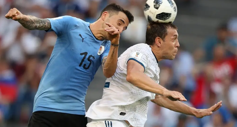 乌拉圭世界杯比赛，成为因进球数劣势被淘汰的第三支球队