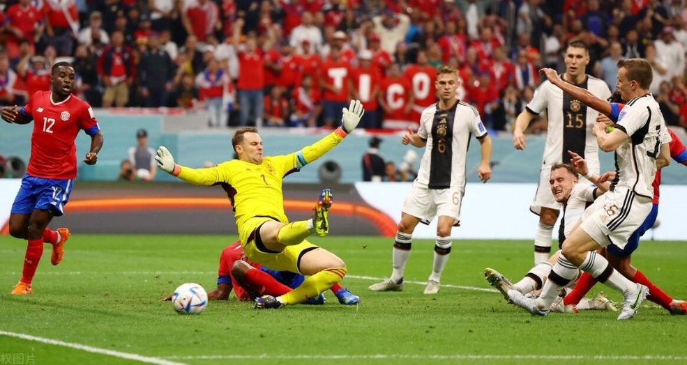 德国世界杯比分以4:2战胜哥斯达黎加，居小组第三