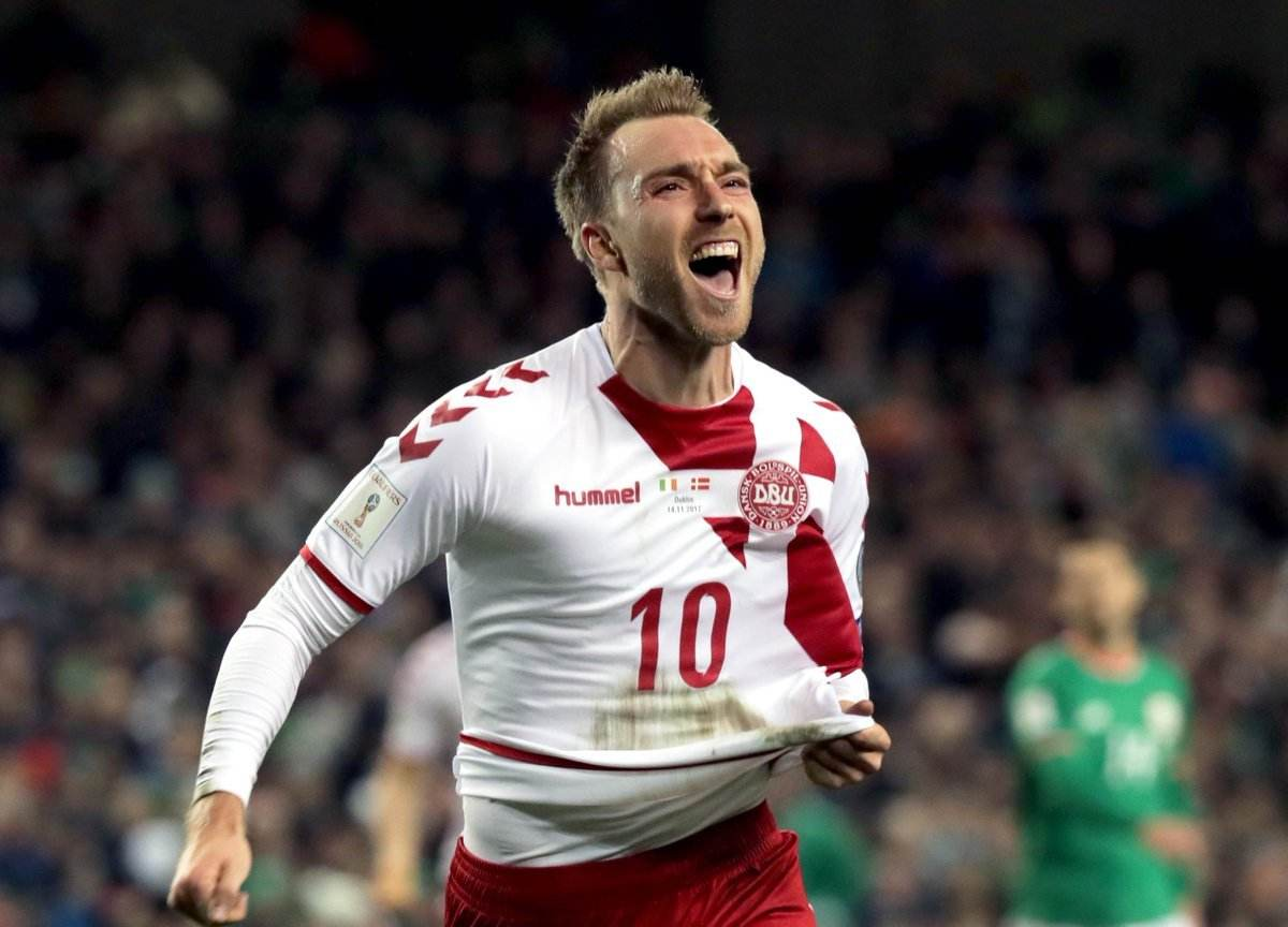 丹麦足球队阵容中不可缺少的两员大将世界杯首发