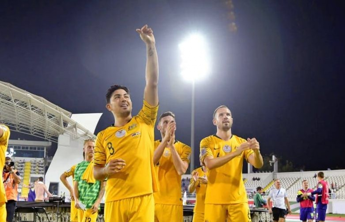 澳大利亚在线直播免费观看，世界杯对阵突尼斯，以1-0获胜