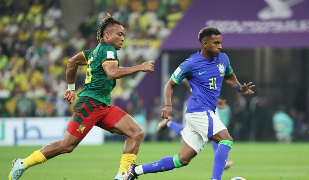 喀麦隆2022世界杯直播赛况，以3-3逼平塞尔维亚队