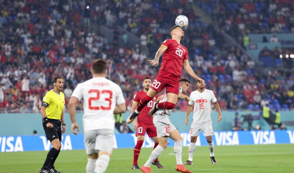 2022年塞尔维亚世界杯主场1球惜败瑞士,无缘晋级