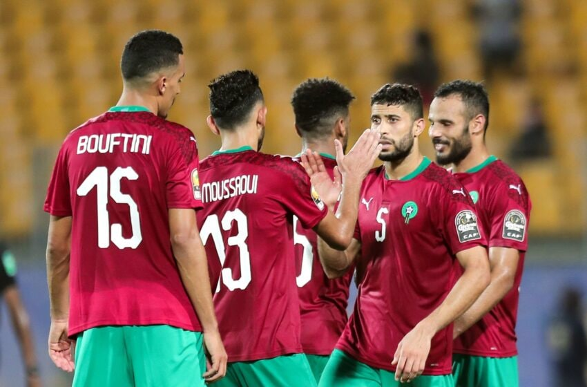 2022年摩洛哥世界杯爆冷，击败葡萄牙打进四强赛区