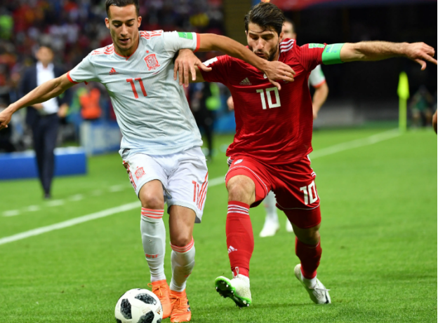 伊朗队世界杯—西班牙国家队前锋承认他对战伊朗是幸运的