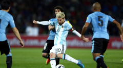 乌拉圭男子足球队在世界杯上战败后，梅西无意在国家队退役一