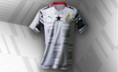 加纳国家队球衣世界杯上给球迷发布了新球衣出色表现同样令人