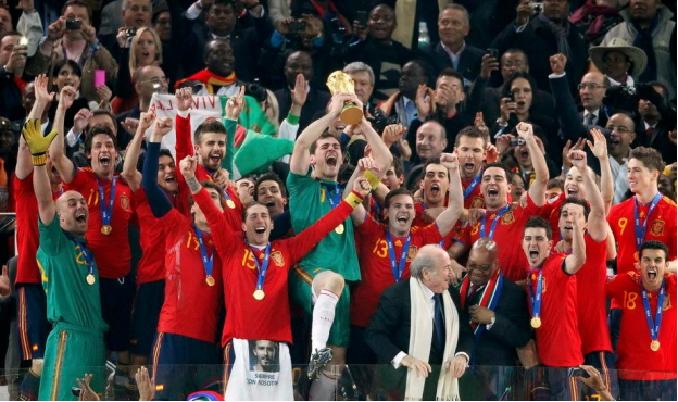 西班牙足球队,西班牙世界杯,大力神杯,足球强国,小组对抗
