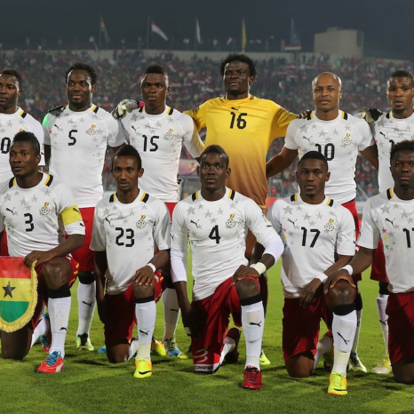 加纳足球队,加纳世界杯,非洲国家杯,中非,吉安