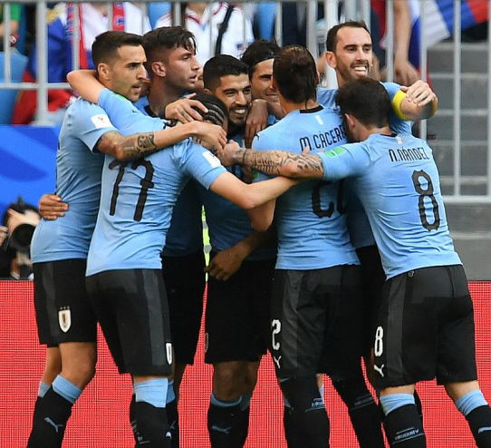 乌拉圭国家队阵容,乌拉圭队世界杯,小组赛,苏亚雷斯,葡萄牙