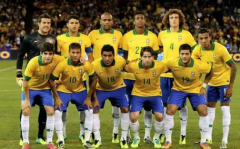 巴西足球队实力强劲，在世界杯中获得了第三名