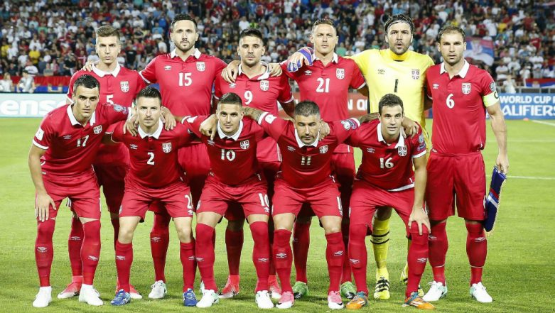 塞尔维亚国家队阵容,世界杯,南安普顿