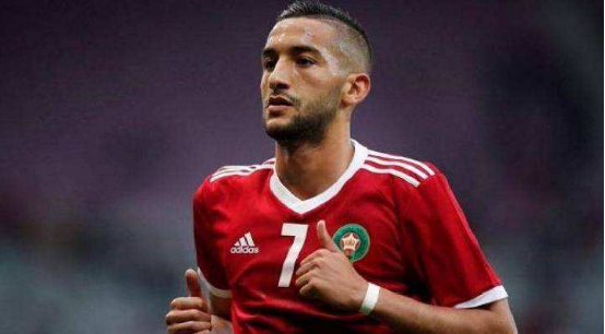 摩洛哥足球队,摩洛哥世界杯,齐耶赫,阿什拉夫,世界杯小组赛