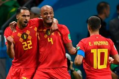 比利时国家队防线坚固，在世界杯赛场上发挥稳定