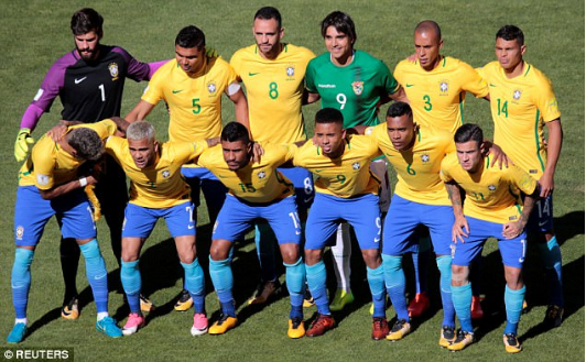 巴西世界杯分组预测,巴西世界杯,库蒂尼奥,内马尔,马尔基尼奥斯