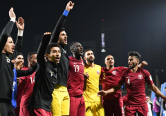 卡塔尔国家队势不可当2022足球世界杯上或挺进八强