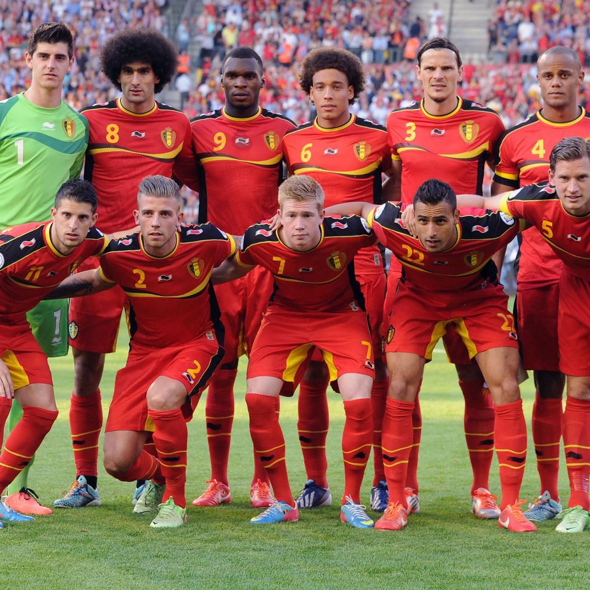 比利时国家男子足球队赛程,球队,球员,主力