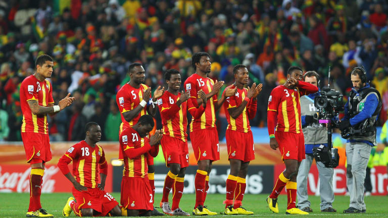 加纳球队比分,加纳球世界杯,小组赛,乌拉圭,出局