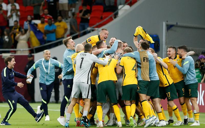 澳大利男子足球队阵容豪华，法国队也是险胜一招