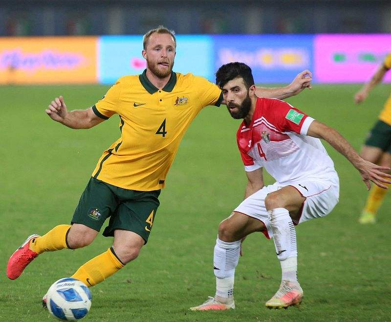澳大利男子足球队比分分析, 澳大利亚国家队世界杯, 马修-莱基, 丹麦,阿诺德