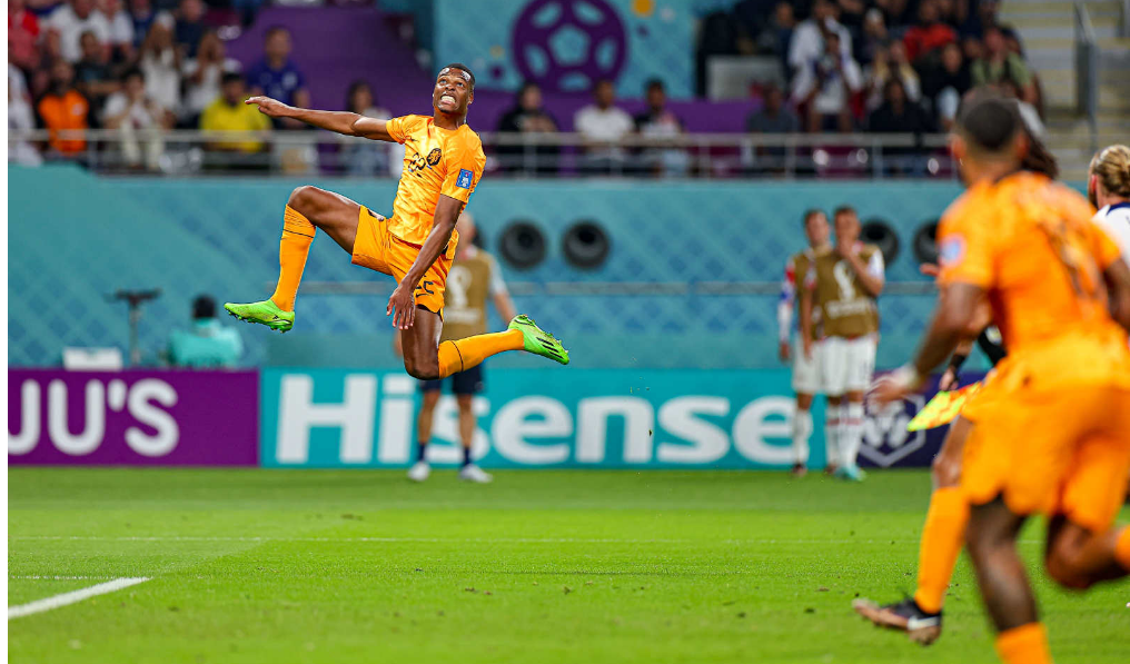 荷兰世界杯比分，以2-0战胜卡塔尔队取得晋级