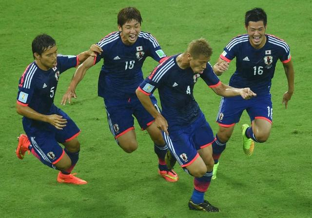 日本国家足球队通过世界杯水平大幅度提升