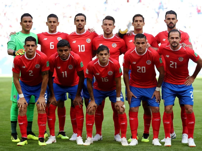 哥斯达黎加世界杯比赛，对战日本队轻松取得出线权