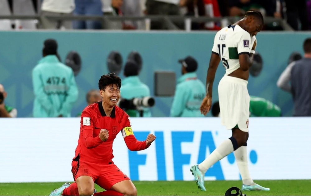 韩国世界杯比赛,韩国队,16强,葡萄牙队,晋级