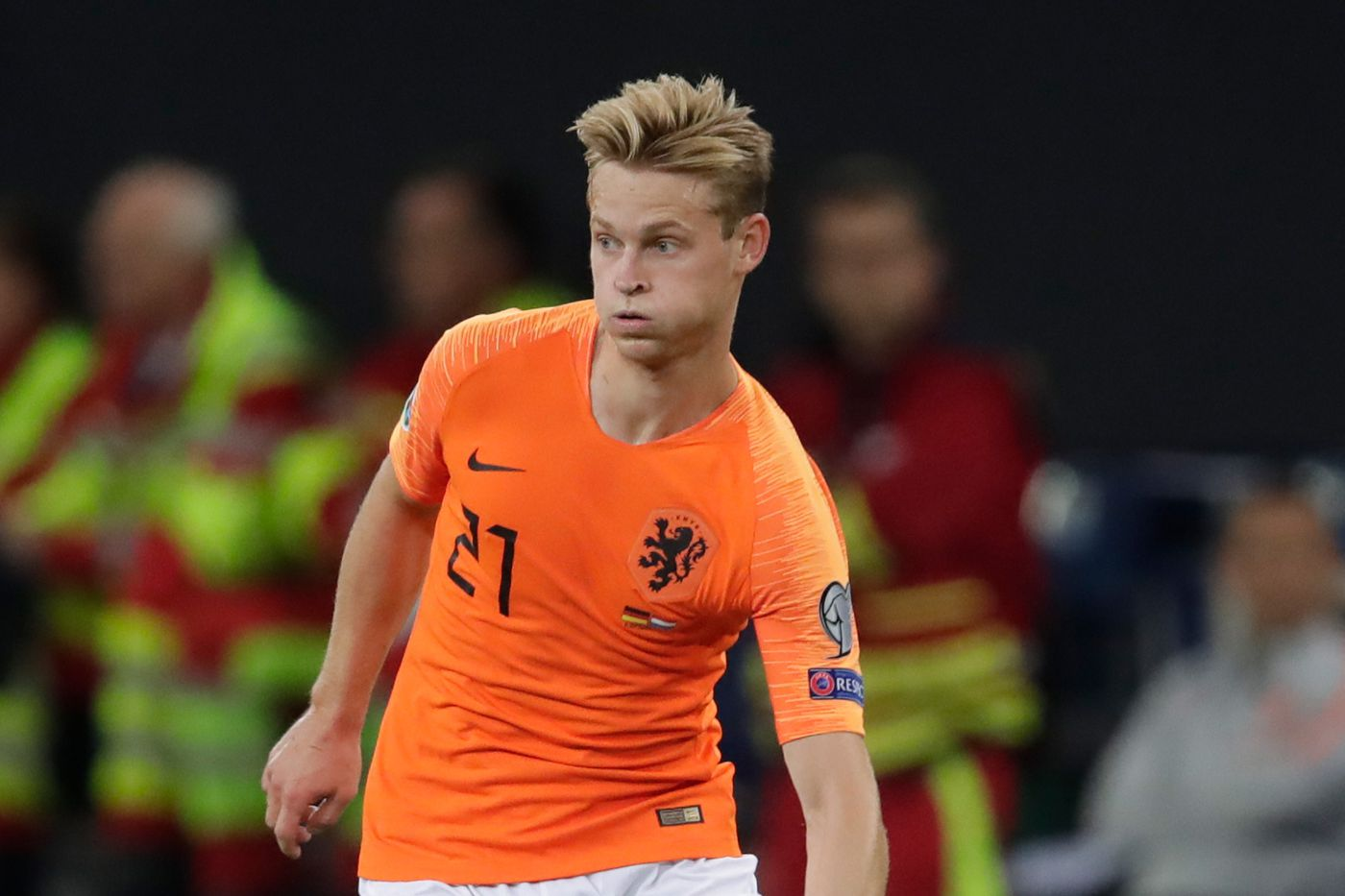 荷兰球队在世界杯赛场首战并没有给对手任何机会