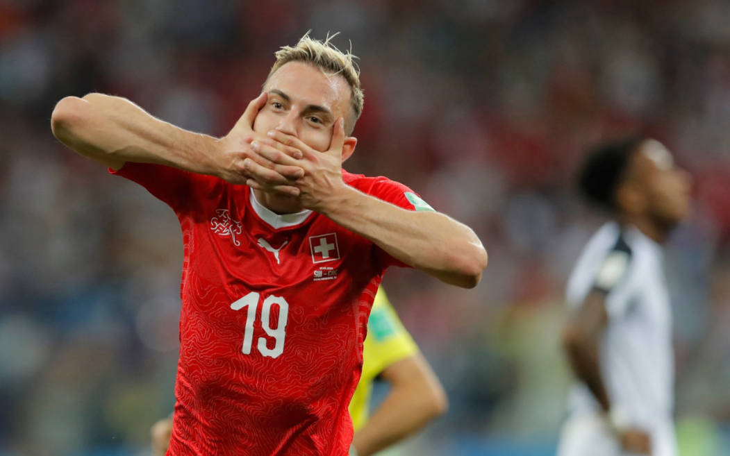 瑞士足球队第二次在世界杯赛场遇到塞尔维亚