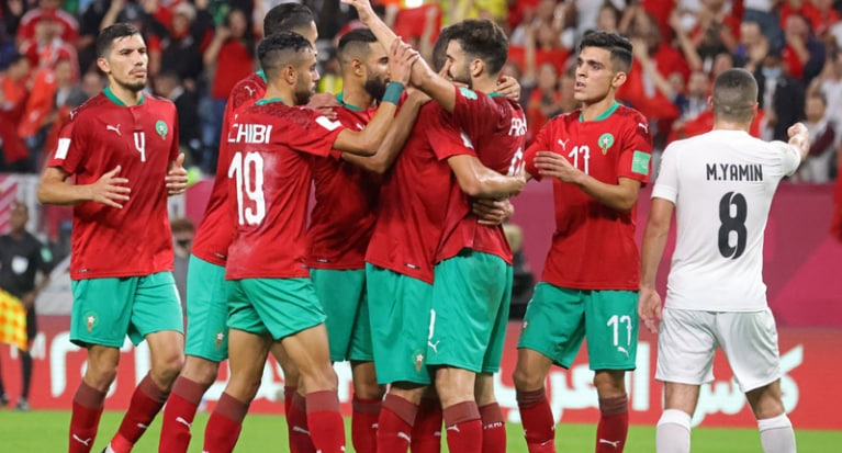 摩洛哥世界杯,摩洛哥队,非洲,球队,葡萄牙,四强