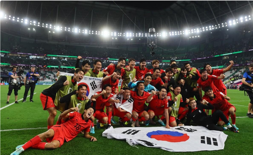 韩国2022世界杯直播，逆转葡萄牙晋级16强赛区