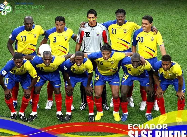 厄瓜多尔男子足球国家队，世界杯2次跪地指天庆祝