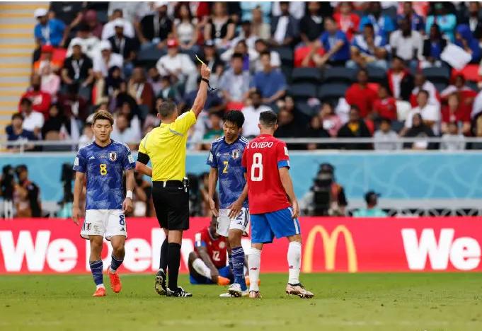 2022年哥斯达黎加世界杯赛果，以1比0战胜日本队