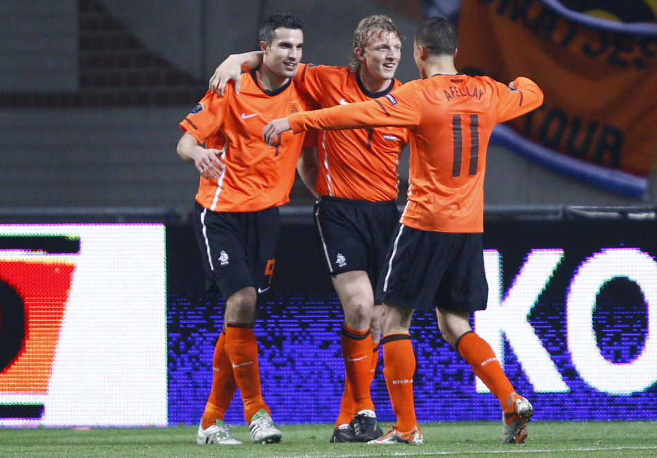 荷兰足球队,荷兰世界杯,橙衣军团,球迷,美国队