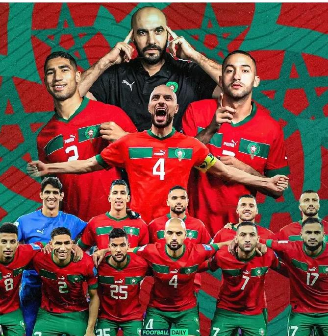 摩洛哥国家足球队直播,杀入世界杯四强引发轰动和关注