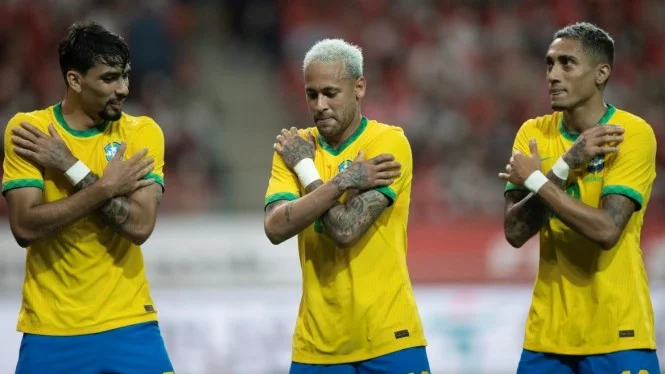 巴西队世界杯对阵法国轻松拿捏获得比赛的胜利