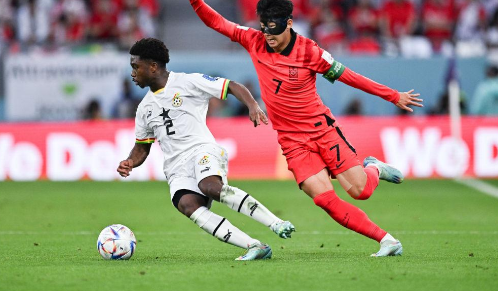 加纳2022世界杯对阵韩国队，以3-2的比分取得胜利