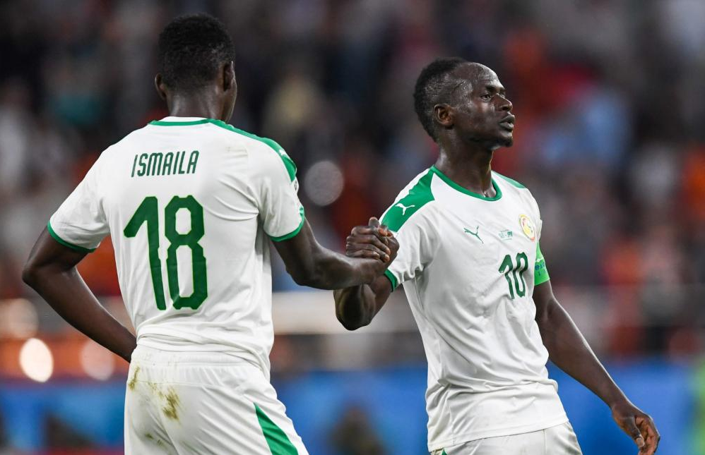 塞内加尔国家男子足球队,塞内加尔世界杯,马内,非洲,射手